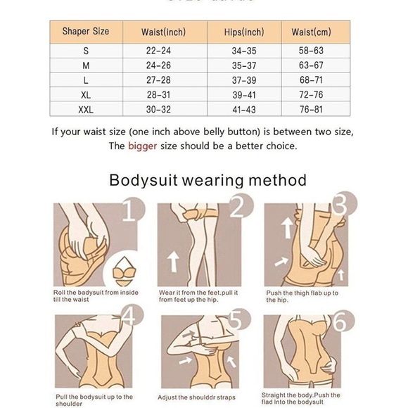 Women’s Tan Shapewear, XXLarge - Picture 10 of 10